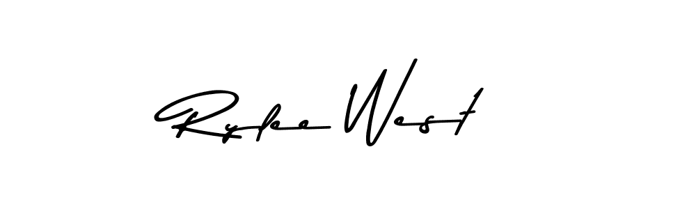 How to make Rylee West signature? Asem Kandis PERSONAL USE is a professional autograph style. Create handwritten signature for Rylee West name. Rylee West signature style 9 images and pictures png