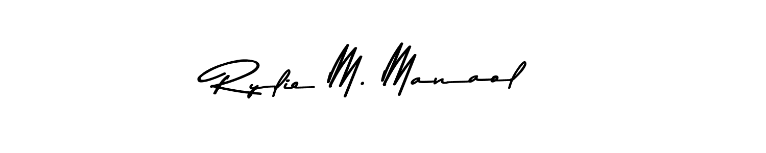Make a short Rylie M. Manaol signature style. Manage your documents anywhere anytime using Asem Kandis PERSONAL USE. Create and add eSignatures, submit forms, share and send files easily. Rylie M. Manaol signature style 9 images and pictures png
