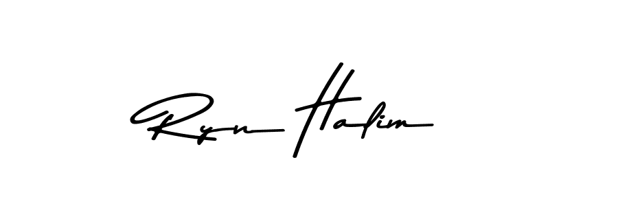 Make a short Ryn Halim signature style. Manage your documents anywhere anytime using Asem Kandis PERSONAL USE. Create and add eSignatures, submit forms, share and send files easily. Ryn Halim signature style 9 images and pictures png