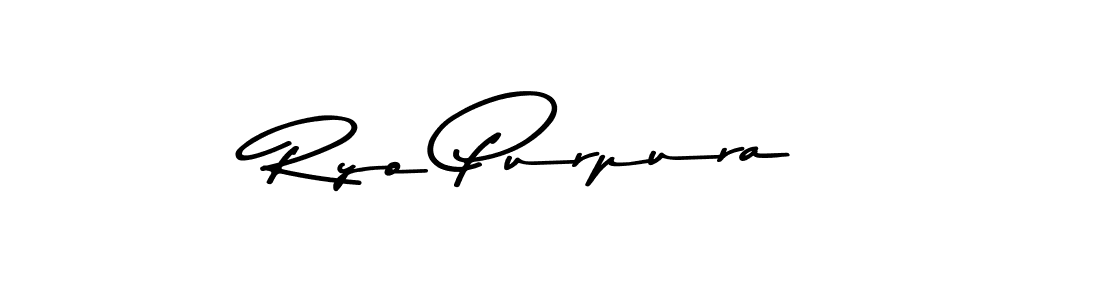 The best way (Asem Kandis PERSONAL USE) to make a short signature is to pick only two or three words in your name. The name Ryo Purpura include a total of six letters. For converting this name. Ryo Purpura signature style 9 images and pictures png