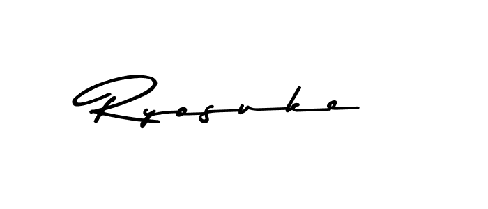 Create a beautiful signature design for name Ryosuke. With this signature (Asem Kandis PERSONAL USE) fonts, you can make a handwritten signature for free. Ryosuke signature style 9 images and pictures png