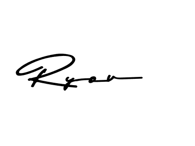 Design your own signature with our free online signature maker. With this signature software, you can create a handwritten (Asem Kandis PERSONAL USE) signature for name Ryou. Ryou signature style 9 images and pictures png