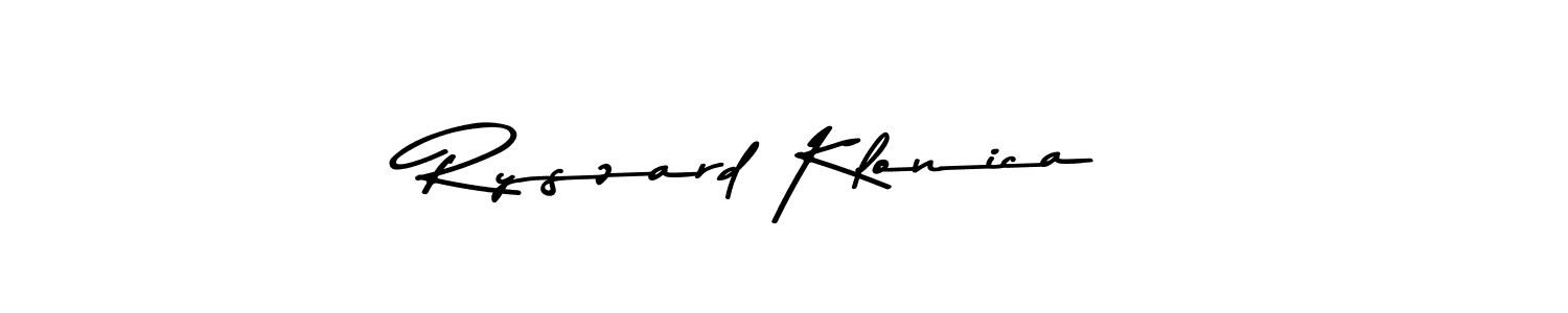 You can use this online signature creator to create a handwritten signature for the name Ryszard Klonica. This is the best online autograph maker. Ryszard Klonica signature style 9 images and pictures png