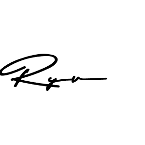 This is the best signature style for the Ryu name. Also you like these signature font (Asem Kandis PERSONAL USE). Mix name signature. Ryu signature style 9 images and pictures png