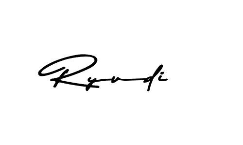 How to make Ryudi signature? Asem Kandis PERSONAL USE is a professional autograph style. Create handwritten signature for Ryudi name. Ryudi signature style 9 images and pictures png