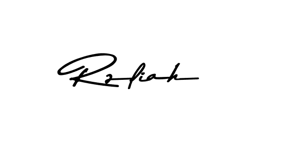 The best way (Asem Kandis PERSONAL USE) to make a short signature is to pick only two or three words in your name. The name Rzliah include a total of six letters. For converting this name. Rzliah signature style 9 images and pictures png