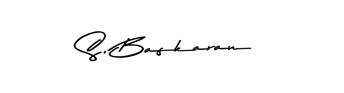 The best way (Asem Kandis PERSONAL USE) to make a short signature is to pick only two or three words in your name. The name S, Baskaran include a total of six letters. For converting this name. S, Baskaran signature style 9 images and pictures png