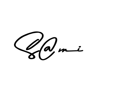 Create a beautiful signature design for name S@mi. With this signature (Asem Kandis PERSONAL USE) fonts, you can make a handwritten signature for free. S@mi signature style 9 images and pictures png