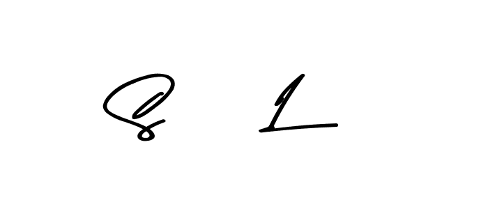 This is the best signature style for the S     L name. Also you like these signature font (Asem Kandis PERSONAL USE). Mix name signature. S     L signature style 9 images and pictures png