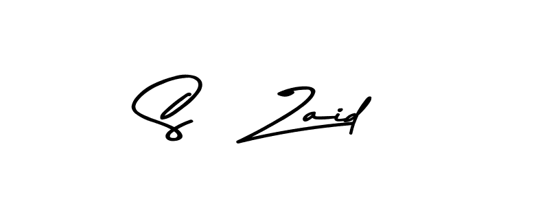 Also we have S   Zaid name is the best signature style. Create professional handwritten signature collection using Asem Kandis PERSONAL USE autograph style. S   Zaid signature style 9 images and pictures png