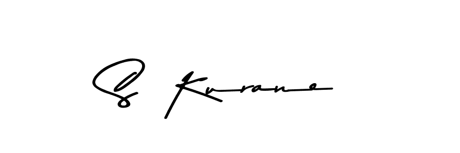 Create a beautiful signature design for name S  Kurane. With this signature (Asem Kandis PERSONAL USE) fonts, you can make a handwritten signature for free. S  Kurane signature style 9 images and pictures png