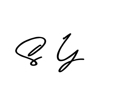 How to make S  Y name signature. Use Asem Kandis PERSONAL USE style for creating short signs online. This is the latest handwritten sign. S  Y signature style 9 images and pictures png