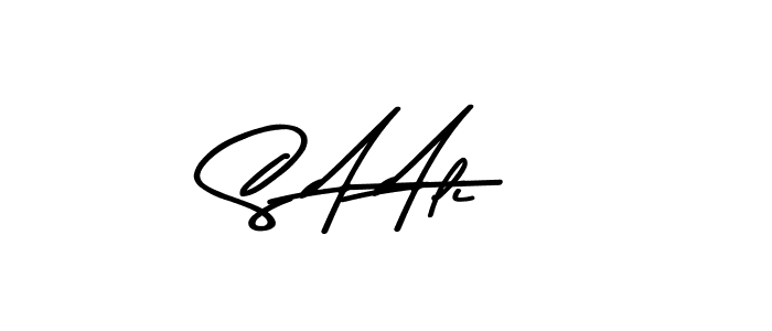 if you are searching for the best signature style for your name S A Ali. so please give up your signature search. here we have designed multiple signature styles  using Asem Kandis PERSONAL USE. S A Ali signature style 9 images and pictures png