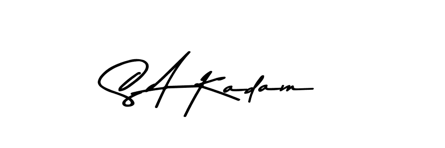 Similarly Asem Kandis PERSONAL USE is the best handwritten signature design. Signature creator online .You can use it as an online autograph creator for name S A Kadam. S A Kadam signature style 9 images and pictures png