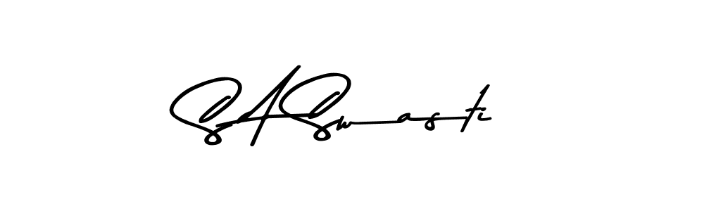 Here are the top 10 professional signature styles for the name S A Swasti. These are the best autograph styles you can use for your name. S A Swasti signature style 9 images and pictures png