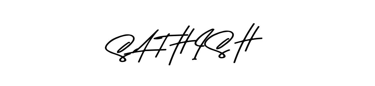 Asem Kandis PERSONAL USE is a professional signature style that is perfect for those who want to add a touch of class to their signature. It is also a great choice for those who want to make their signature more unique. Get S A T H I S H name to fancy signature for free. S A T H I S H signature style 9 images and pictures png