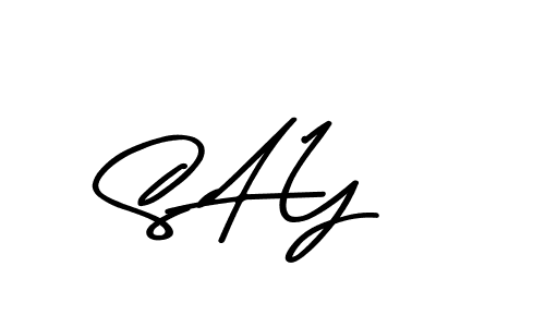 Make a beautiful signature design for name S A Y. With this signature (Asem Kandis PERSONAL USE) style, you can create a handwritten signature for free. S A Y signature style 9 images and pictures png