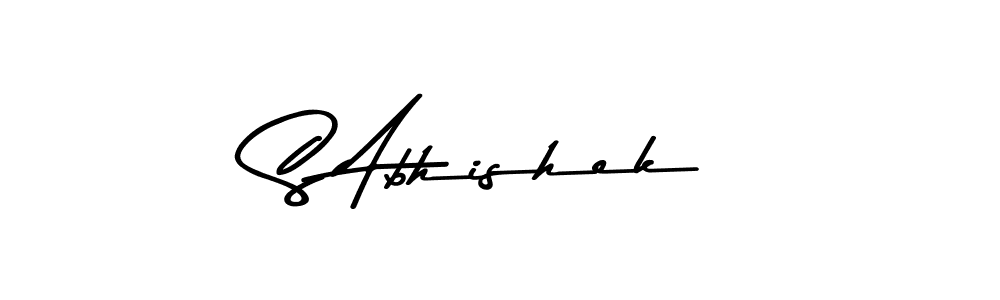 Also we have S Abhishek name is the best signature style. Create professional handwritten signature collection using Asem Kandis PERSONAL USE autograph style. S Abhishek signature style 9 images and pictures png