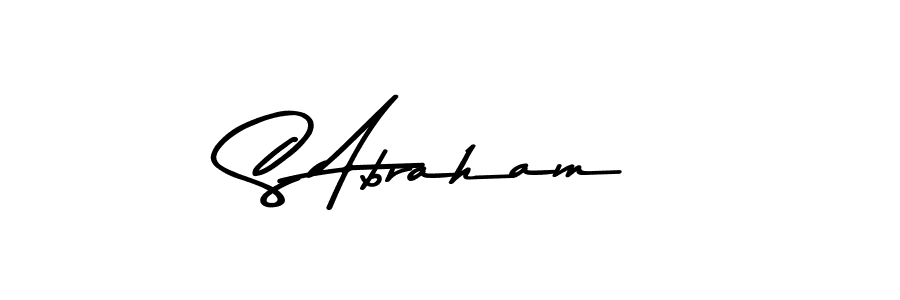 Make a beautiful signature design for name S Abraham. Use this online signature maker to create a handwritten signature for free. S Abraham signature style 9 images and pictures png