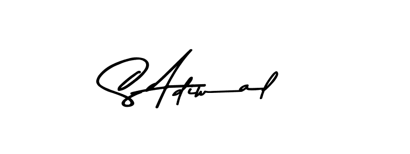 Also You can easily find your signature by using the search form. We will create S Adiwal name handwritten signature images for you free of cost using Asem Kandis PERSONAL USE sign style. S Adiwal signature style 9 images and pictures png