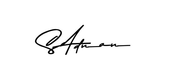 S Adnan stylish signature style. Best Handwritten Sign (Asem Kandis PERSONAL USE) for my name. Handwritten Signature Collection Ideas for my name S Adnan. S Adnan signature style 9 images and pictures png