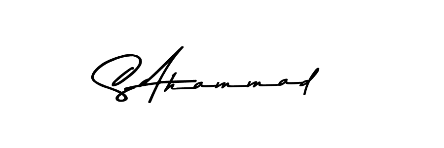 Asem Kandis PERSONAL USE is a professional signature style that is perfect for those who want to add a touch of class to their signature. It is also a great choice for those who want to make their signature more unique. Get S Ahammad name to fancy signature for free. S Ahammad signature style 9 images and pictures png