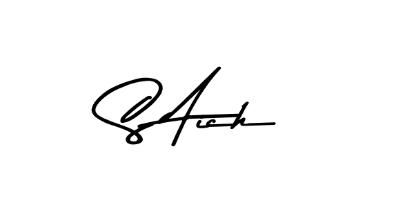 S Aich stylish signature style. Best Handwritten Sign (Asem Kandis PERSONAL USE) for my name. Handwritten Signature Collection Ideas for my name S Aich. S Aich signature style 9 images and pictures png