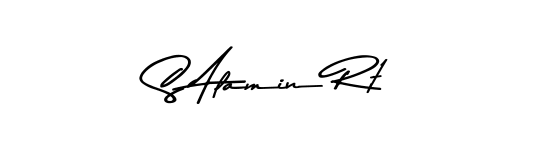 Also You can easily find your signature by using the search form. We will create S Alamin Rt name handwritten signature images for you free of cost using Asem Kandis PERSONAL USE sign style. S Alamin Rt signature style 9 images and pictures png