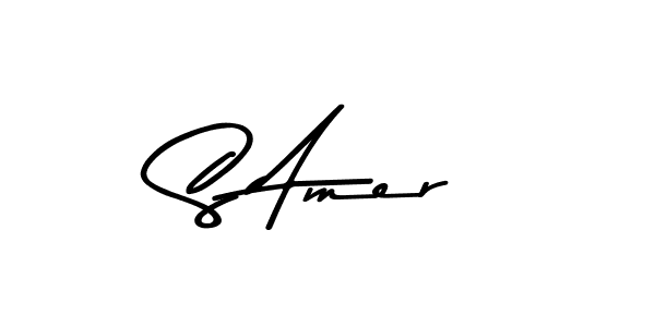 Here are the top 10 professional signature styles for the name S Amer. These are the best autograph styles you can use for your name. S Amer signature style 9 images and pictures png