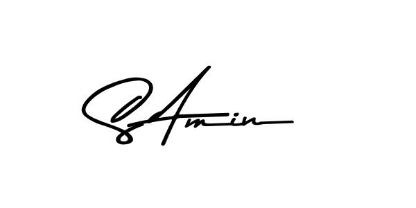 This is the best signature style for the S Amin name. Also you like these signature font (Asem Kandis PERSONAL USE). Mix name signature. S Amin signature style 9 images and pictures png