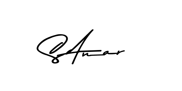 Make a beautiful signature design for name S Anar. With this signature (Asem Kandis PERSONAL USE) style, you can create a handwritten signature for free. S Anar signature style 9 images and pictures png