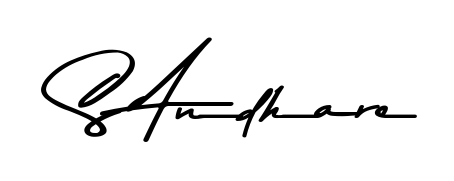 Design your own signature with our free online signature maker. With this signature software, you can create a handwritten (Asem Kandis PERSONAL USE) signature for name S Andhare. S Andhare signature style 9 images and pictures png