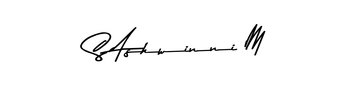 You can use this online signature creator to create a handwritten signature for the name S Ashwinni M. This is the best online autograph maker. S Ashwinni M signature style 9 images and pictures png