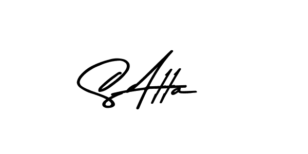if you are searching for the best signature style for your name S Atta. so please give up your signature search. here we have designed multiple signature styles  using Asem Kandis PERSONAL USE. S Atta signature style 9 images and pictures png