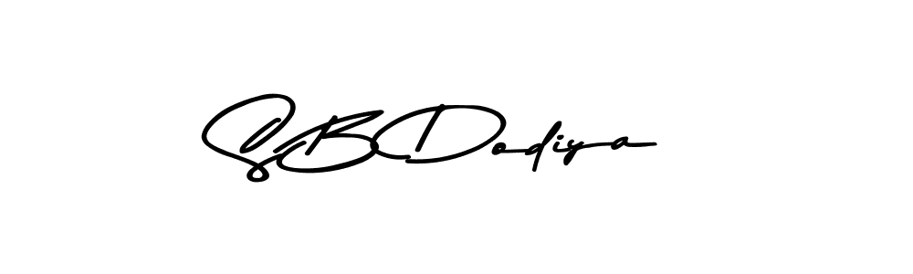 Also You can easily find your signature by using the search form. We will create S B Dodiya name handwritten signature images for you free of cost using Asem Kandis PERSONAL USE sign style. S B Dodiya signature style 9 images and pictures png