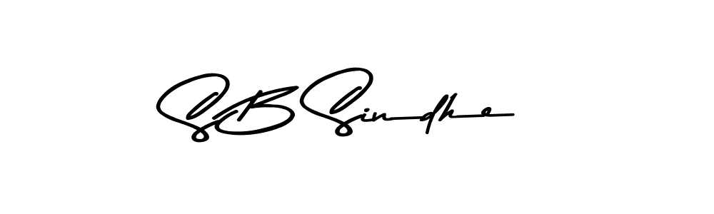 Make a beautiful signature design for name S B Sindhe. Use this online signature maker to create a handwritten signature for free. S B Sindhe signature style 9 images and pictures png
