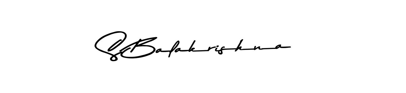 Design your own signature with our free online signature maker. With this signature software, you can create a handwritten (Asem Kandis PERSONAL USE) signature for name S Balakrishna. S Balakrishna signature style 9 images and pictures png