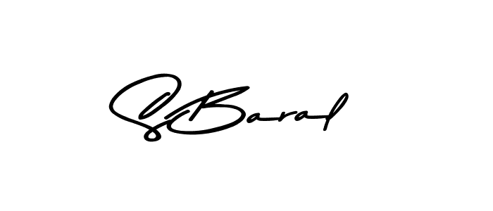 Also You can easily find your signature by using the search form. We will create S Baral name handwritten signature images for you free of cost using Asem Kandis PERSONAL USE sign style. S Baral signature style 9 images and pictures png