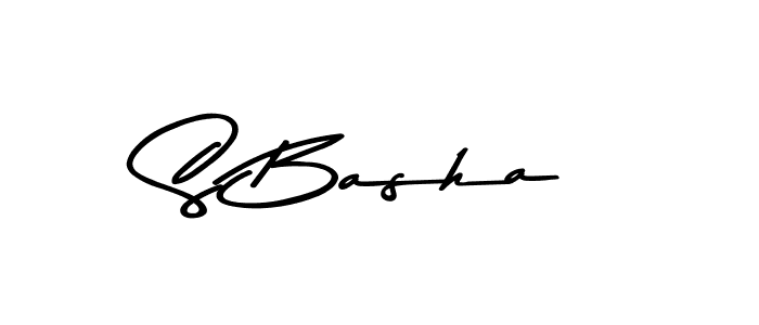 if you are searching for the best signature style for your name S Basha. so please give up your signature search. here we have designed multiple signature styles  using Asem Kandis PERSONAL USE. S Basha signature style 9 images and pictures png