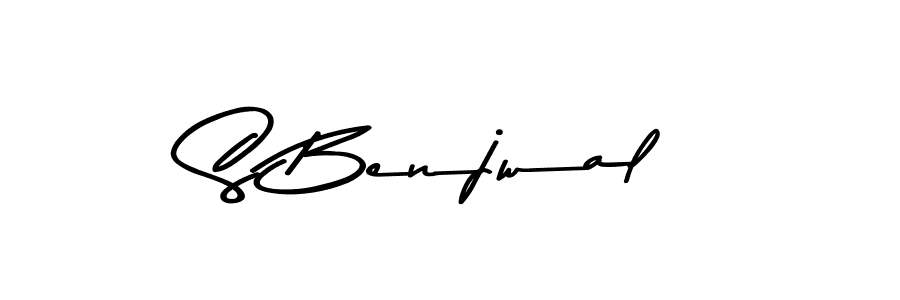 You can use this online signature creator to create a handwritten signature for the name S Benjwal. This is the best online autograph maker. S Benjwal signature style 9 images and pictures png