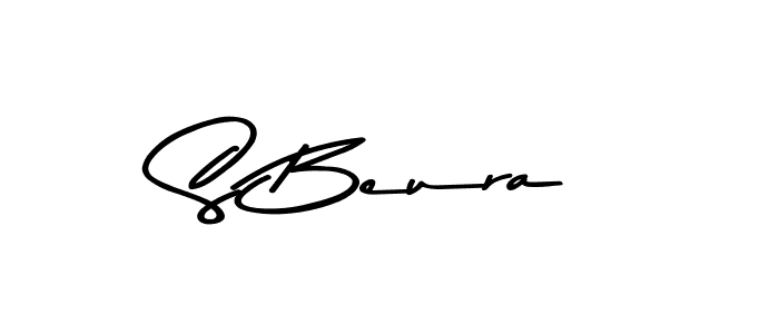 How to make S Beura signature? Asem Kandis PERSONAL USE is a professional autograph style. Create handwritten signature for S Beura name. S Beura signature style 9 images and pictures png