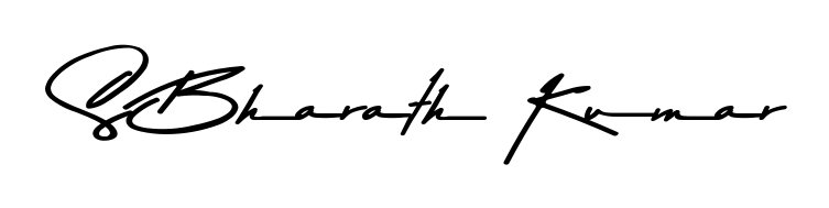 Turn your name S Bharath Kumar into a signature brand with Asem Kandis PERSONAL USE styling. Download in standard PNG or transparent format anytime. S Bharath Kumar signature style 9 images and pictures png