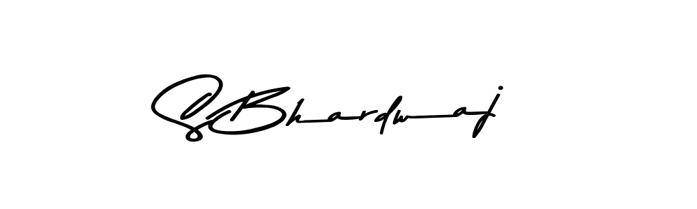 You should practise on your own different ways (Asem Kandis PERSONAL USE) to write your name (S Bhardwaj) in signature. don't let someone else do it for you. S Bhardwaj signature style 9 images and pictures png