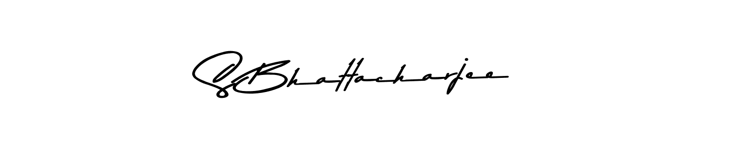 S Bhattacharjee stylish signature style. Best Handwritten Sign (Asem Kandis PERSONAL USE) for my name. Handwritten Signature Collection Ideas for my name S Bhattacharjee. S Bhattacharjee signature style 9 images and pictures png