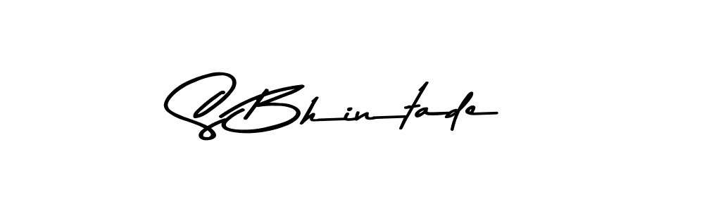 Similarly Asem Kandis PERSONAL USE is the best handwritten signature design. Signature creator online .You can use it as an online autograph creator for name S Bhintade. S Bhintade signature style 9 images and pictures png