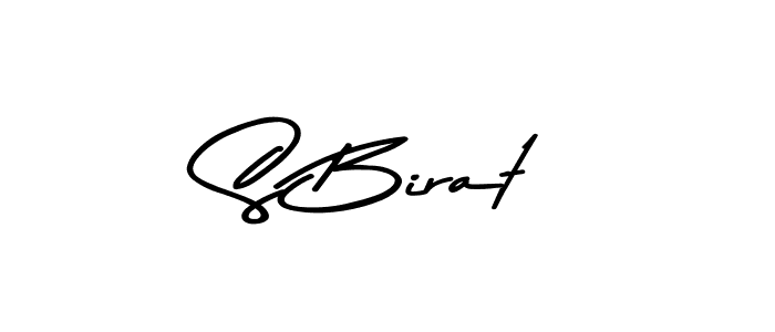 This is the best signature style for the S Birat name. Also you like these signature font (Asem Kandis PERSONAL USE). Mix name signature. S Birat signature style 9 images and pictures png