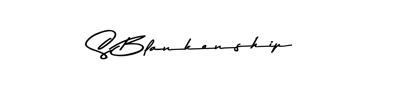 Similarly Asem Kandis PERSONAL USE is the best handwritten signature design. Signature creator online .You can use it as an online autograph creator for name S Blankenship. S Blankenship signature style 9 images and pictures png