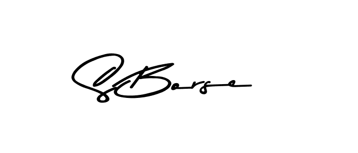 Use a signature maker to create a handwritten signature online. With this signature software, you can design (Asem Kandis PERSONAL USE) your own signature for name S Borse. S Borse signature style 9 images and pictures png