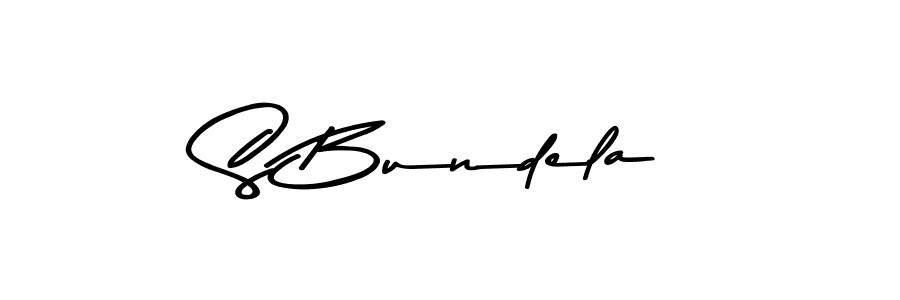 Asem Kandis PERSONAL USE is a professional signature style that is perfect for those who want to add a touch of class to their signature. It is also a great choice for those who want to make their signature more unique. Get S Bundela name to fancy signature for free. S Bundela signature style 9 images and pictures png