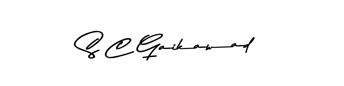 Make a short S C Gaikawad signature style. Manage your documents anywhere anytime using Asem Kandis PERSONAL USE. Create and add eSignatures, submit forms, share and send files easily. S C Gaikawad signature style 9 images and pictures png